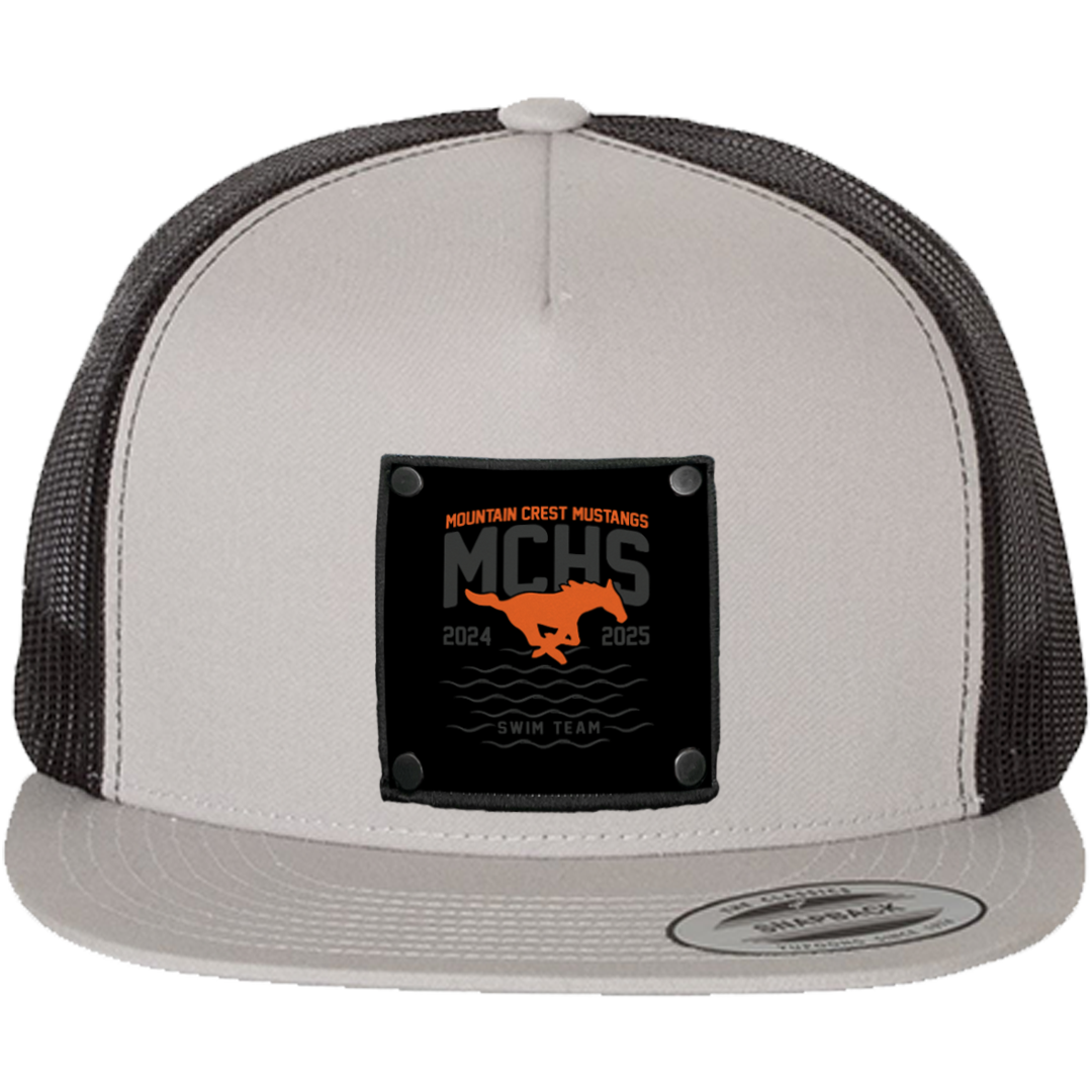 BlackOut Hat MCHS Flat Brim -YP6006-SLV.BLK