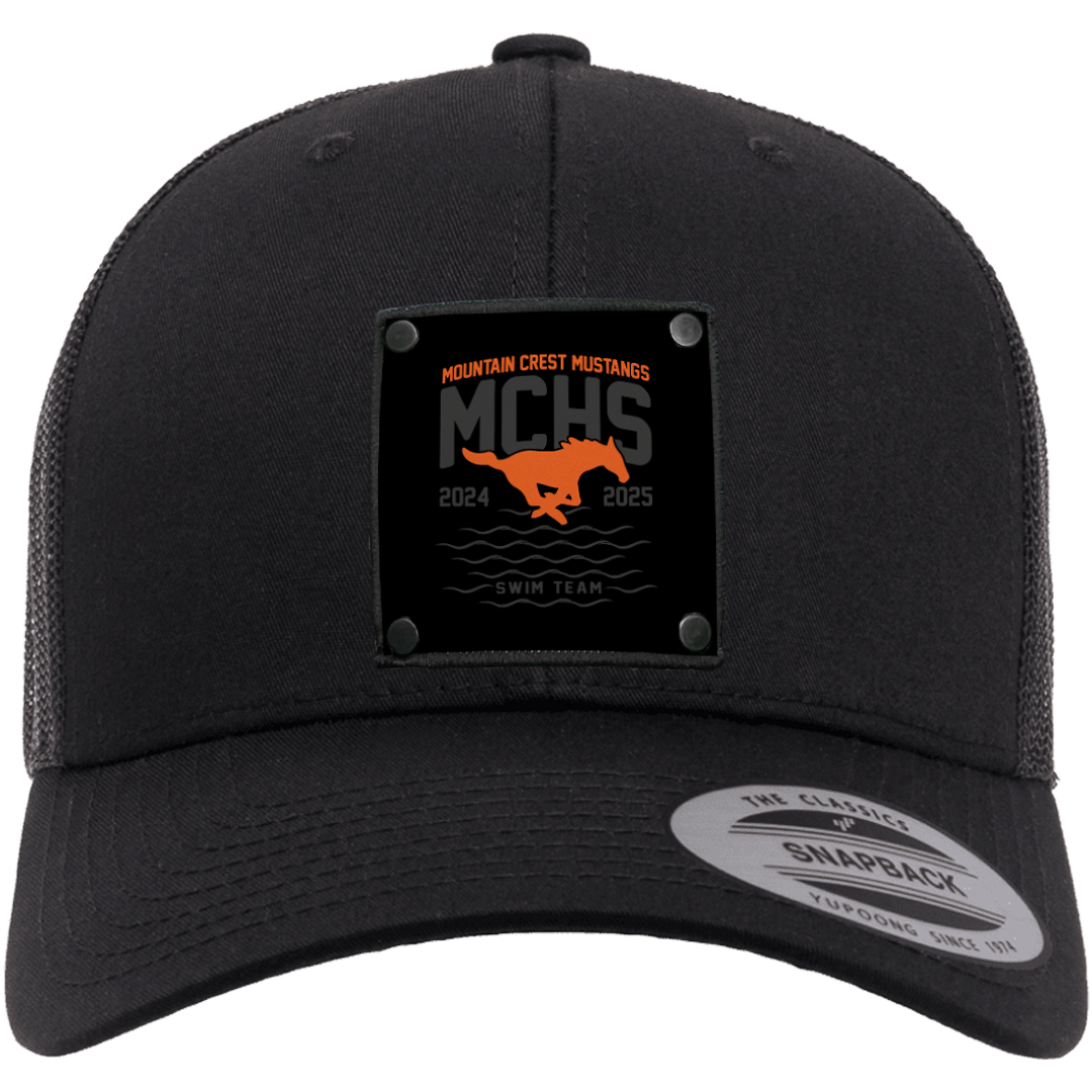 BlackOut MCHS Hat Curved Brim on YP6606-BLK