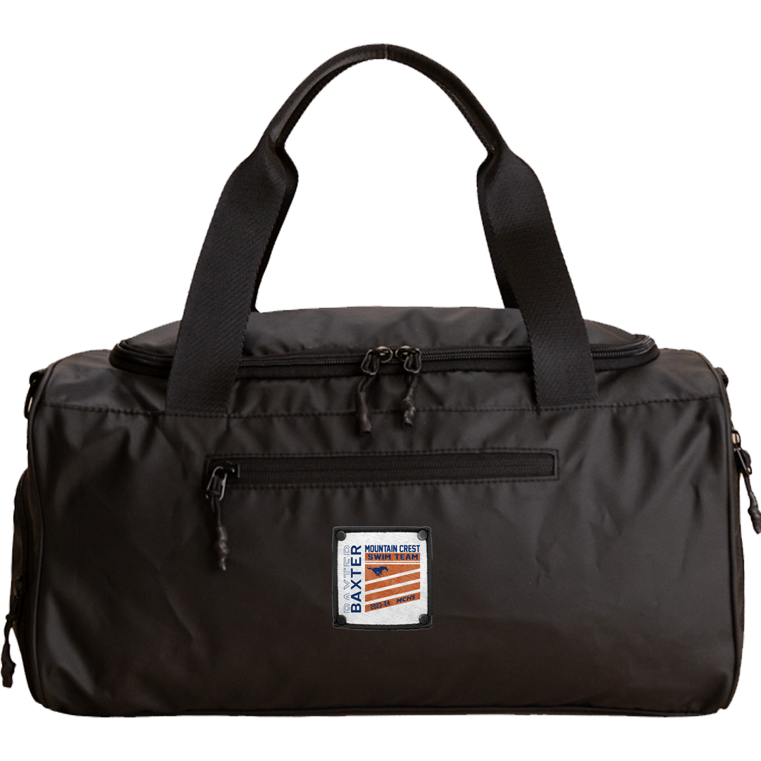 Custom Patched Bag Black