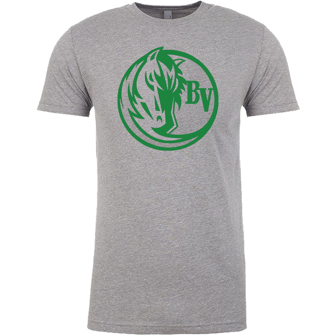 Tee BVHS Mustang Head in Circle