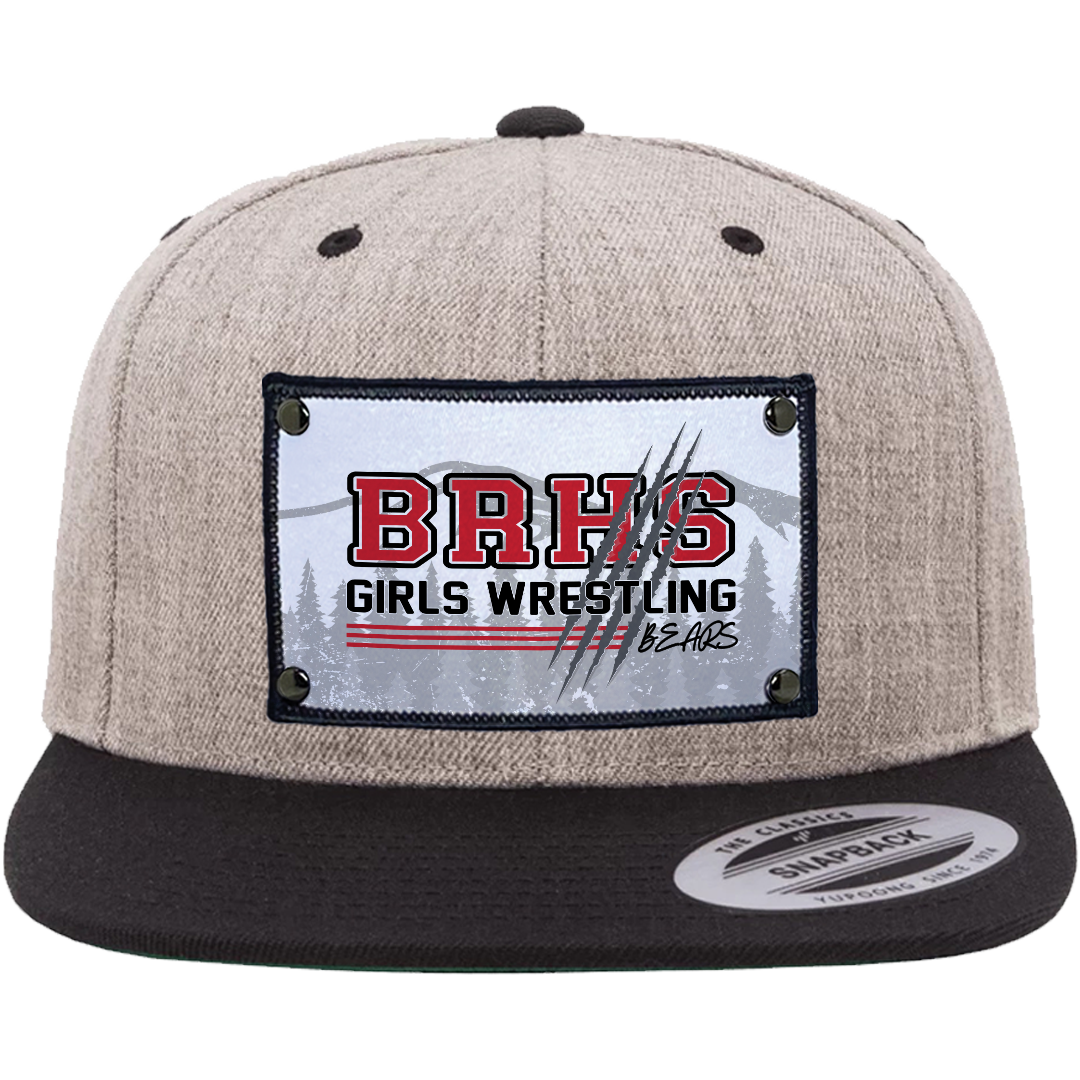 BRHS Bear stripes patch on YP6089-HGRY.BLK